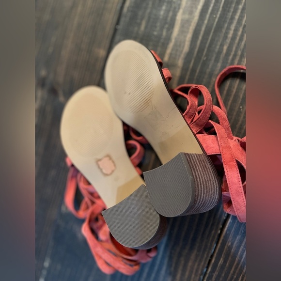 Sole Society "Pasha" Gladiator Style Sandals Size 7 paprika color NWOT - Picture 6 of 6